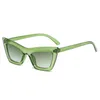 2021 Bayanlar Retro Kedi Göz Güneş Gözlüğü Plastik Çerçeve Trend Kadın Güneş Gözlükleri UV400 4 Renk Toptan