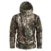 MEI Merk Camouflage Militaire Mannen Hooded Jacket, Sharkskin Softshell US Army Tactical Coat, Multicamo, Woodland, A-TACS, AT-FG 201118