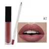 VMAE 2021 Hot Sale Long Lasting Liquid Waterproof 12 Colors Lipstick Custom Logo Lipliner Set Private Label Lipstick And Lip Liner Set