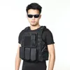 남자 조끼 망 전술 조끼 Molle 전투 폭행 플레이트 캐리어 사냥 다기능 군인 Vests1