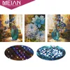 Meian 5D Forma especial Combinación de múltiples imágenes Bordado de diamantes Decoración de estilo europeo para sala de estar Regalo de mosaico hecho a mano 201202