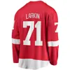 Męskie koszulki hokejowe Reverse Retro 2022 71 Dylan Larkin 23 Lucas Raymond 53 Moritz Seider 57 David Perron Henrik Zetterberg Gordie Howe Steve Yzerman Pavel Datsyuk