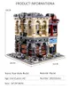 K126 Movie Toys The Ruin City Bank Model Assembly Bricks Compatible With MOC-41175 Building Blocks Bricks Kids Christmas Gifts