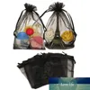 pieces 7X9 9X12 10X15 13X18 cm organza bag jewelry packaging bag wedding party decoration gift bag 66