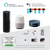 2 gang 2 sposób WIFI Smart Light Control Switch DIY Breaker Moduł Smart Life / Tuya App Pilots Pracujący z Alexa Echo Google Home A13