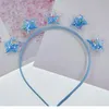 Acessórios de cabelo Transparente Quicksand Headbands para Crianças Crianças Mouse Orelhas de Rato Amor Estrelas Sequin Hairbands Bezel Hoops Girls