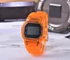 5600 transparente Damen Watch LED Electronic Digital Watch Out Watch Tape World Time7127877