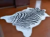 tapete de cheiro de couro zebra titpe tigre branco tigre leopardo faux pele peles villi preto urso tapete de ovelha y200416