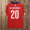 1997 1998 Chile Retro Soccer Jerseys SALAS ZAMORANO VARGAS CH. ARANGUIZ DAVID 2014 Home Away White Short Sleeve Football Shirt Long Sleeves Uniforms