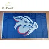 MiLB Lehigh Valley IronPigs Bandeira 3*5ft (90cm*150cm) Poliéster Banner decoração voando casa jardim Presentes festivos