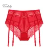 Varsbaby Sexy Lace High-rise Briefs Alta Qualidade Underwear Preto S-XL Big Red Calcinha para mulheres 201112