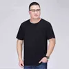 Maglietta grande da uomo taglia grande 5XL 6XL 7XL 8XL 9XL 10XL 11XL 12XL 14XL 15XL manica corta girocollo sciolto casual nero grigio bianco G1229