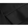 Bottoni taglie forti Gilet nero Donna Elegante giacca senza maniche Cappotto primaverile femminile Couverture Colletto Gilet sottile Estate 201031