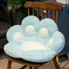 Coussin de siège mignon en forme de patte de chat, canapé paresseux, chaise de bureau en peluche, décoration de la maison, 220309