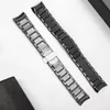 Band de montre en céramique ajusté pour AR1451 AR1452 Watch Band Mens Watchs Brand de bracele