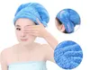 Coral Fleece Bath Hat Magic Hair Shower Caps Dry Drying Turban Wrap Towel Water Absorption Quick Cute Bow Make Up Towel