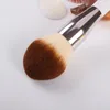 Lamer Velvety Big Powder Brush Grossista Setole sintetiche Viso Ciprie sciolte Finitura Pennelli per trucco Facciale Copertura completa Spazzare Cosmetici Strumenti per pennelli di bellezza