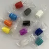 810 Pontas de gotejamento descartáveis de borracha de silicone Bocal colorido testador de tampas de teste de silicone com pacote individual para TFV12 TFV8 bebê grande