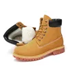 Super Warm Winter Natural Leather Ankle Waterproof Working Outdoor Autumn Boots Shoes Men Y200915