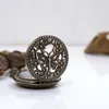 Nouvelle montre de poche brillante en bronze moyen Quartz 40MM collier accessoires vintage en gros édition coréenne chandail chaîne montre de mode