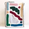 INS RETRO Tersinir Dekorasyon Özet Sanat Battaniyesi 120x150cm Dayanıklı Giyilebilir Yorgan Battaniyeleri Zemin Mat 201113