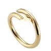 Coppia anello in acciaio in acciaio in acciaio rosa oro argento moda gioielli di lusso uomo e donne di San Valentino