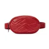 Mode Läder Midja Väskor Handväskor Purses Kvinnor Fanny Pack Handväska Lady Cross Body Belt Chest Bag 6 Färger KS6899
