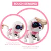 Robot Dog Toy Electronic Pet with Music Dance Walking Inteligentny mechaniczny czujnik podczerwieni Cute Animal Gift Zabawki dla dzieci LJ201105