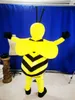 Custom bee Bumblebee Mascot Costume For Advertising for Party Cartoon Character Mascot Costumes free shipping support customization