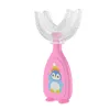 Baby Toothbrush Childrens Zabawki do kąpieli Zęby Pielęgnacja Doustne Szczotka do czyszczenia Miękkie Silikonowe Gryzawy Baby Szczoteczki do zębów Nowe produkty 20211228 H1