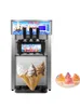 220V desktop elétrico macio máquina de sorvete macio pequeno corpo de aço inoxidável de três cores Certificado CE comercial para cafés, bares, restaurante