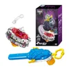 Classic Infinity Nado 5 Gyro Toy Metal Magnetic Multiple Gyro Combination Battle Spinning Top avec lanceur pour Gift Christmas LJ22164480