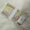 Feestartikelen Rekwisieten Geld 10/20/50/100/200 Amerikaanse dollar Euro Realistisch Speelgoed Bar Rekwisieten Valuta Film Geld Faux-billets Kopieer 100 stks / pak Party90FZKV3NX6FI