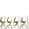 Wholesale 14mm Glass Bowl Accessories Ox Horn Stem Bowls Shape for Glass Water Bongs Smoking Accessorie with Handle