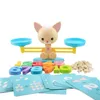 Montessori Matmat Match gioco Board Toys Giocattoli Monkey Cucciolo Bilanciamento Bilanciamento Numero Bilancio Giochi Baby Learning Toy Animal Action Figure LJ200907