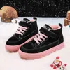 XZVZ Kids Boots Boys Girls Winter Keep Warm High Quality Children's Shoes Outdoor Adventure Slip Resistant Cold 211227