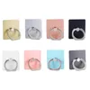 Mobiele telefoon Beugel Iring Metalen Holders Ring Gesp Back Sticker Creatieve Mobiele Telefoon Vinger Mounts 69 Kleuren