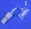 Neuester Quarz-Banger-Nagel 14,4 18,8 mm männlich 2 in 1 mit Kugel-Rauchzubehör für Wasserpfeifen, Wasserglas-Bongs, Bohrinseln