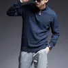 Novo Moda Marca Camisola Homens Pullovers Warm Slim Fit Jumpers Knitwear Turtleneck Outono Estilo Coreano Casual Mens Roupas 201106