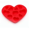 Silicon Chocolate Molds Heart Shape English Letters Cake Chocolate Mold Silicone Ice Tray Jelly Moulds Soap Baking Mold