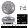 12 Pieces Whole 6 inch 8 Notes Steel Tongue Drum C Tone Percussion Instrument W Mallets Carry Bag Music Book3237281