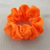 Feminino Silk Scrunchie elástico feito à mão multicolor faixa de cabelo suporte rabo de cavalo acessórios epacket 70 cores