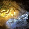 クリスマスの結婚式のパーティーの装飾バッテリー給電されたガーランド1〜10メートルLed Fairy String Lightsホーム新年ライトの装飾ナタール
