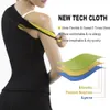 Kadın Neopren Vücut Şekillendirici Ter Sauna Suit Bel Eğitmen Tankı Üst + Zayıflama Pantolon Korse Shapewear Kilo Kaybı Fitness LJ201209