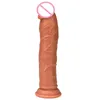 NXY Dildos Anal Toys Straight General Double layer Liquid Silicone Penis Female Masturbation Device Egg Free False Expansion and Plug Adult 0225