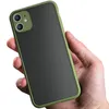 Laagste prijs Schokbestendige Transparante Siliconen Telefoon Gevallen voor iPhone 11 12 Pro MAX X XR Protection Color Cover Case
