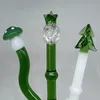 DHL 7 Soorten Glas Wax Dabber Tool OEM Kleuren Stijlen Roken Droog Kruid Tobacco Oil DAB Nagels Pen voor Water Bong Quartz Banger