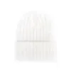 Quente do bebê Knitting Hat Crochet Gorro de Inverno Criança Cap Kid exterior de algodão macio chapéu cor sólida malha Headwear