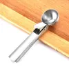 Stainless Steel Material Ice Cream Tool Scoop Digging Ball Kitchen Dining Bar Fruit Scoops RRA12152