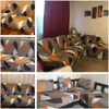 Geometrische Elastische Sofa Cover voor Woonkamer Moderne Sectional Hoek Sofa Slipcover Couch Cover Chair Protector Christmas Decor LJ201216